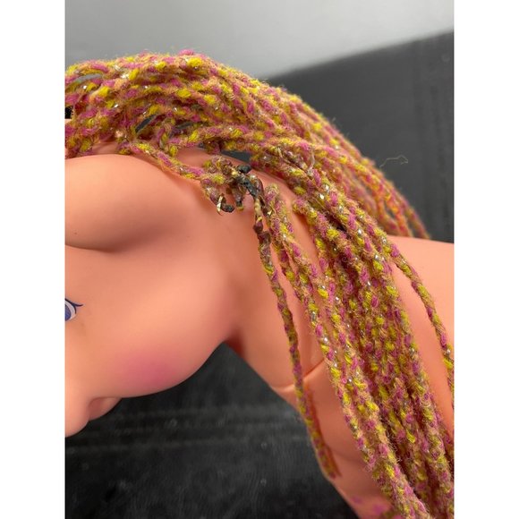 1992 Hasbro Cabbage Patch Kids Crimp N Curl Unicorn Pony Pink Stars 6.5” READ - Picture 11 of 11